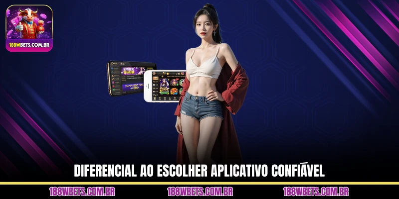 Diferencial ao escolher aplicativo confiável