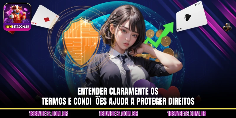 Entender claramente os termos e condições ajuda a proteger direitos