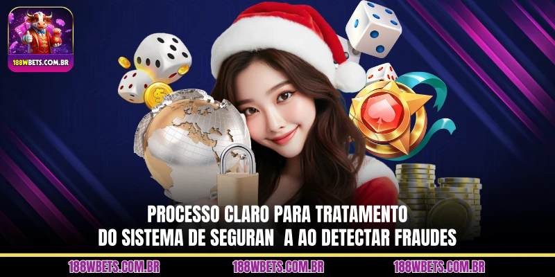 Processo claro para tratamento do sistema de segurança ao detectar fraudes