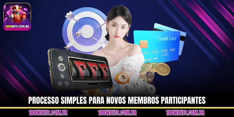 Processo simples para novos membros participantes