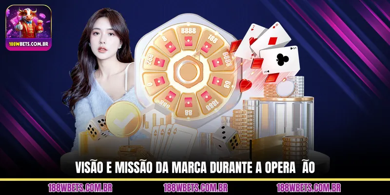 Visão e missão da marca durante a operação